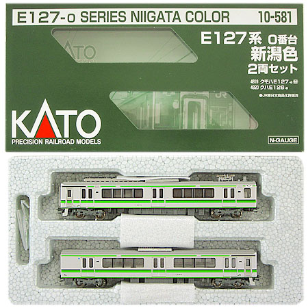 公式]鉄道模型(10-581E127系0番台 新潟色 2両セット)商品詳細｜KATO