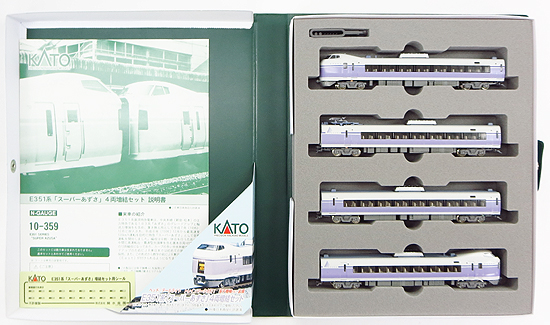 公式]鉄道模型(10-359E351系 「スーパーあずさ」 4両増結セット)商品