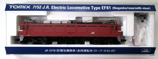 公式]鉄道模型(7152JR EF81形 電気機関車 (長岡運転所・ローズ ...