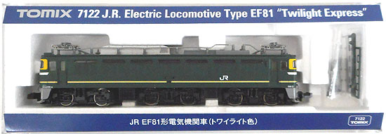 公式]鉄道模型(7122JR EF81形 電気機関車 (トワイライト色))商品詳細