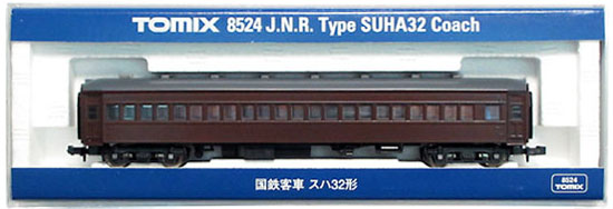 公式]鉄道模型(8524国鉄客車 スハ32形)商品詳細｜TOMIX(トミックス)｜ホビーランドぽち