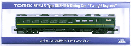 公式]鉄道模型(8514JR客車 スシ24-0形 (トワイライトエクスプレス 