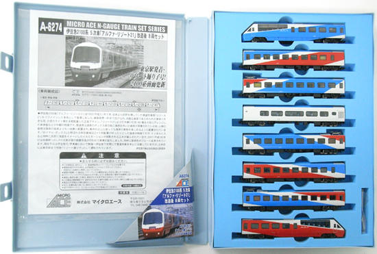 伊豆急2100系 「アルファ・リゾート21」8両セット マイクロエース Nゲージ
