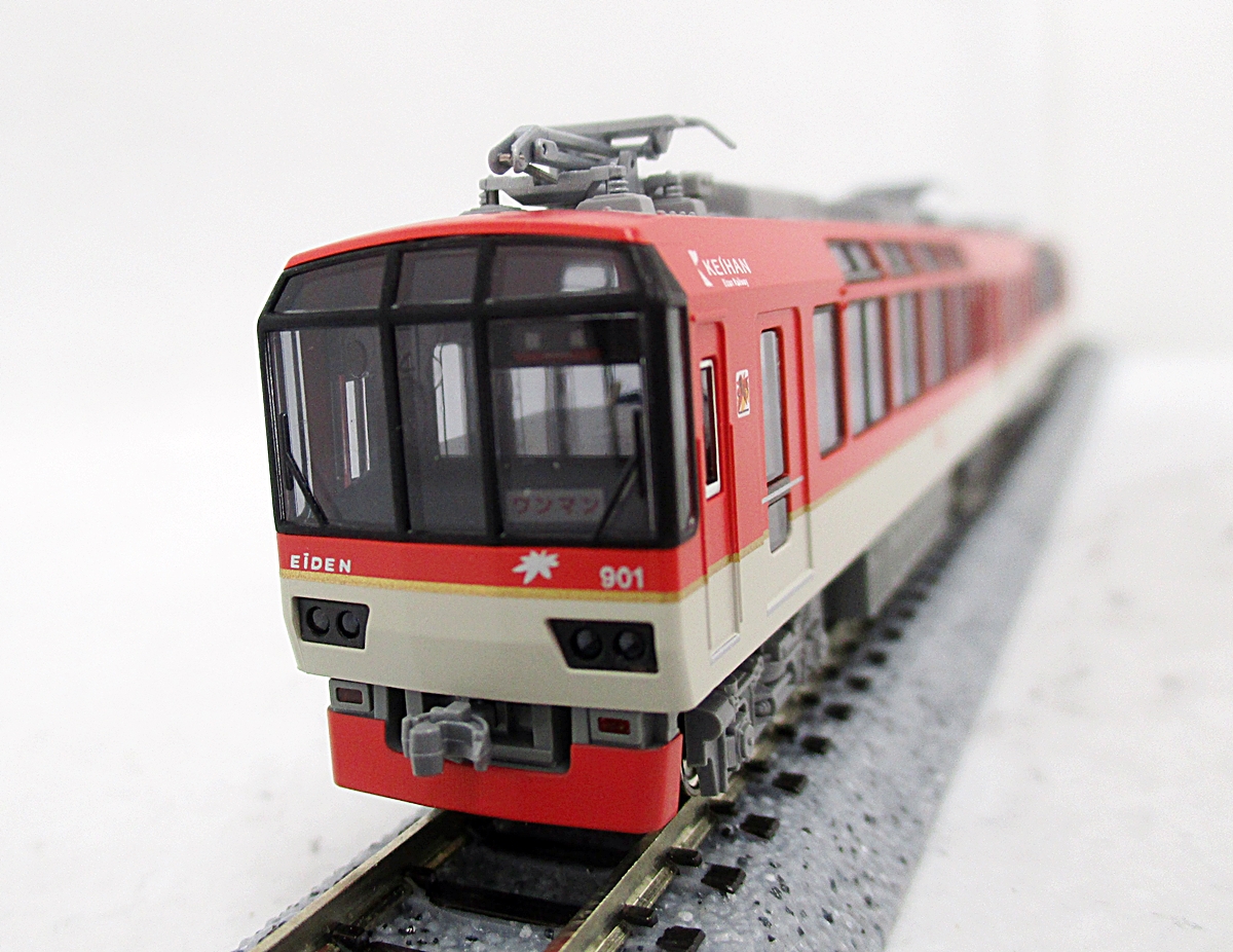 公式]鉄道模型(10-1471叡山電鉄 900系 ＜きらら＞ (メープルレッド