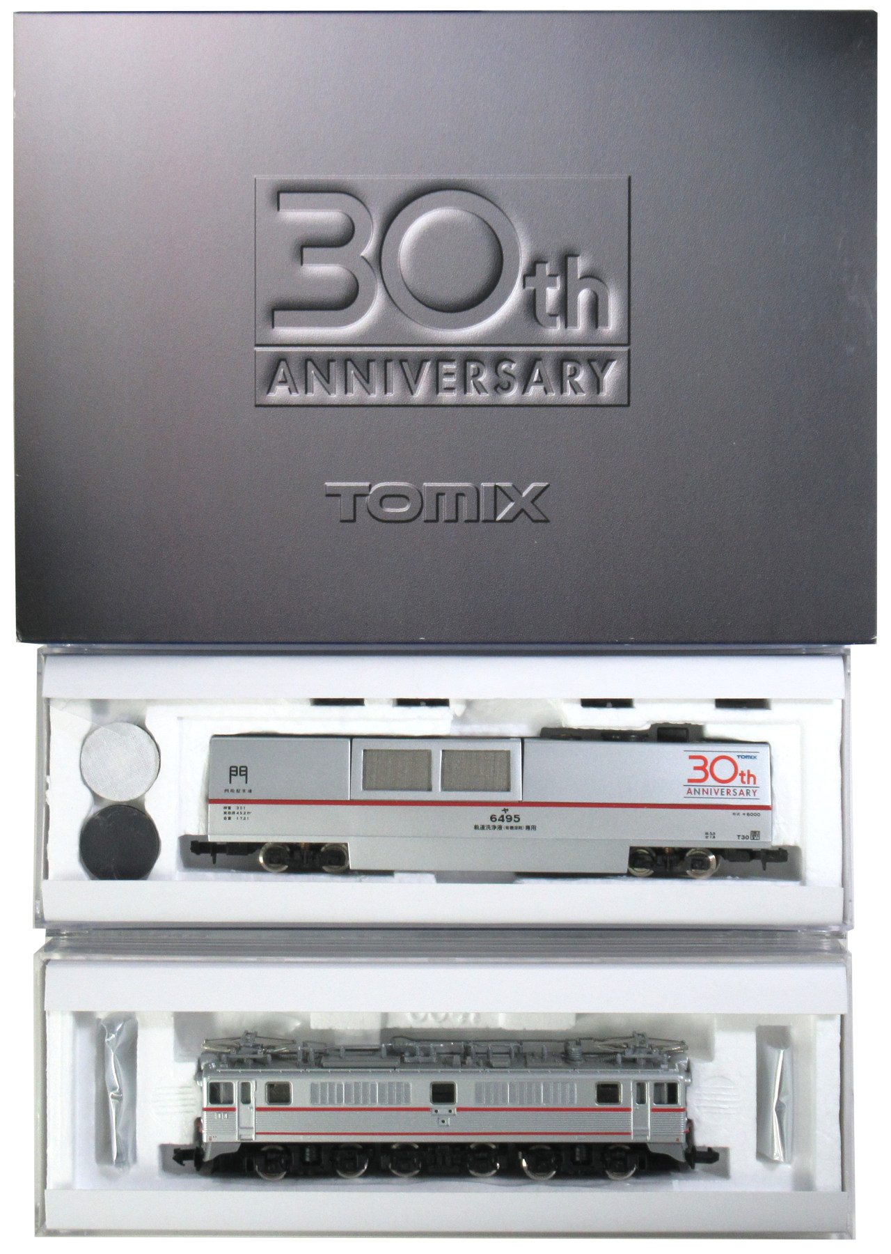 公式]鉄道模型(6495マルチレールクリーニングカーセット (TOMIX30周年