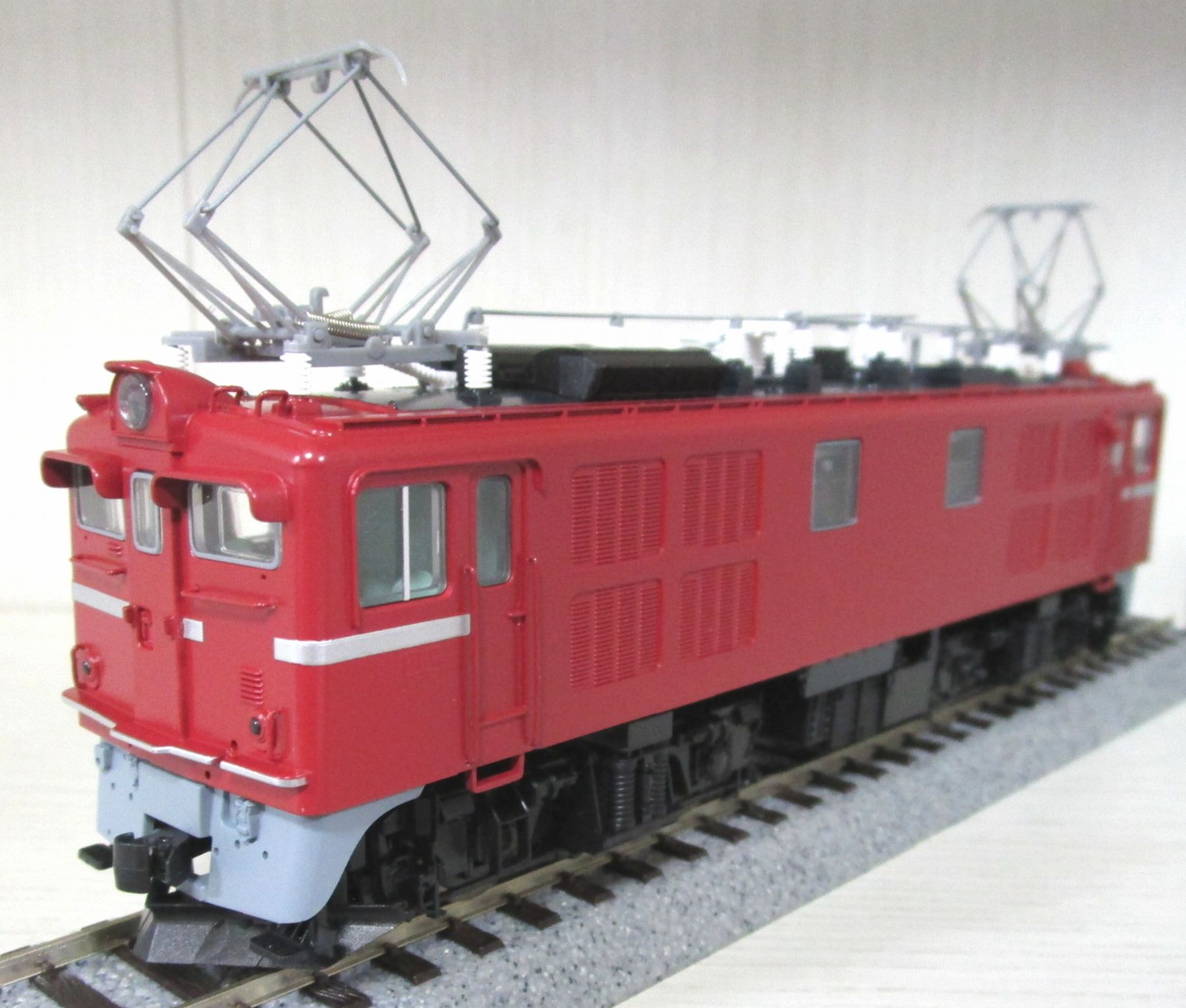 豊富な即納20. モア製 1/80 16.5mm ED71型(2次) 塗装済完成品 機関車