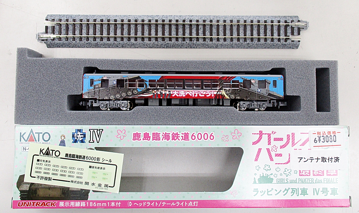 公式]鉄道模型(16001-5鹿島臨海鉄道6006 ガールズ＆パンツァー仕様