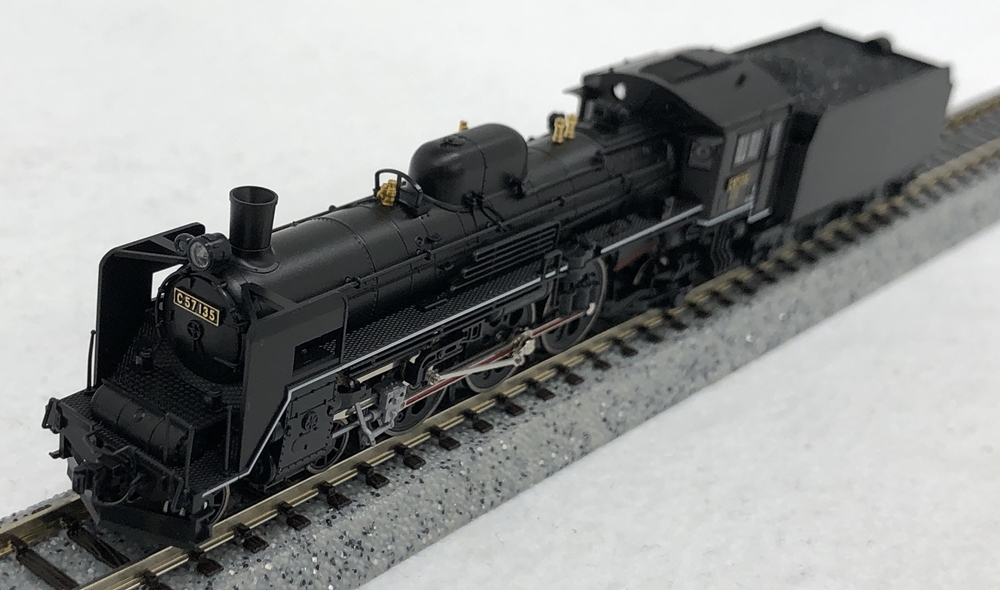 国鉄 C57形蒸気機関車(135号機) - 鉄道模型