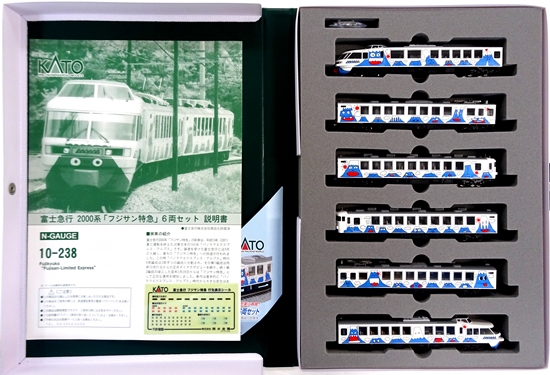 公式]鉄道模型(10-238富士急行2000系「フジサン特急」6両セット)商品