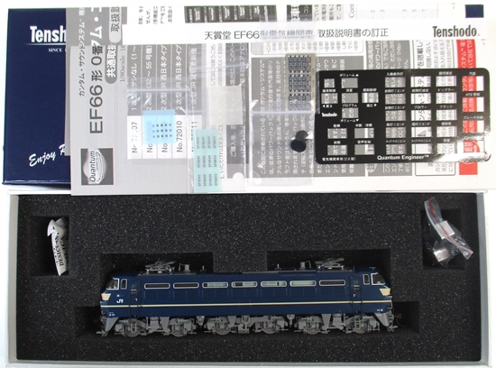 HO 天賞堂 カンタム EF66 0番台 2次型 JR西日本タイプ PS22パンタ 床下 