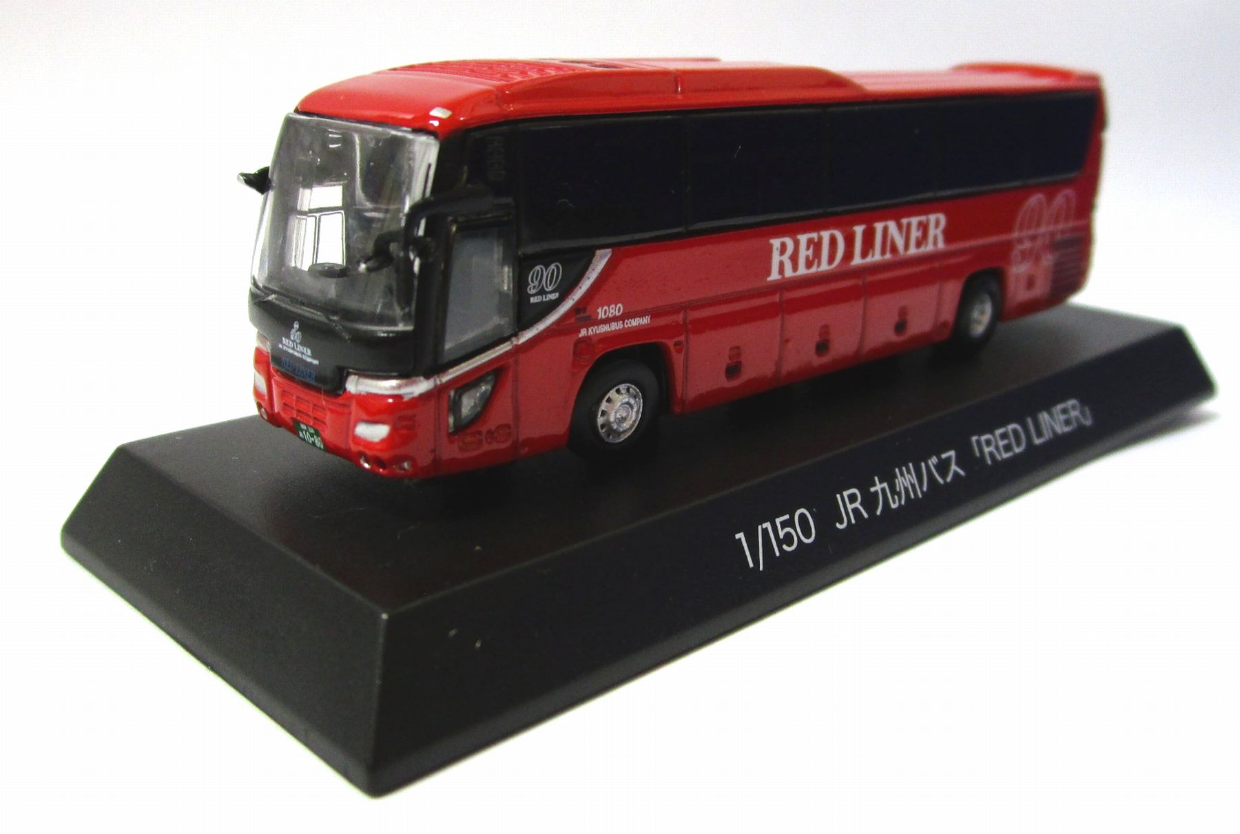 即納商品＜新品・未開封＞ ポポンデッタ　JR九州バス　RED LINER　いすゞ ガーラ　1/150スケール バス