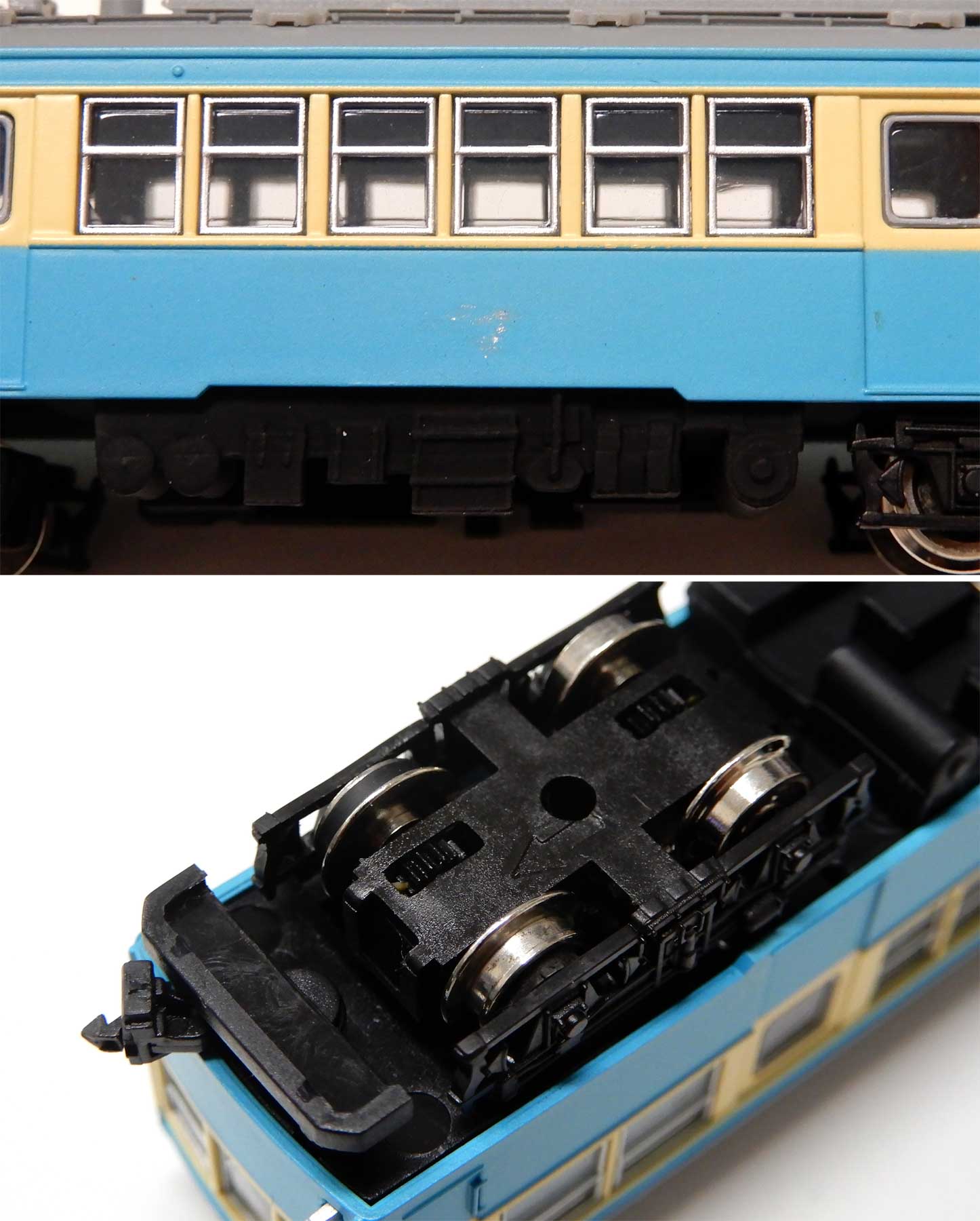 モデモ MODEMO NT50 箱根登山鉄道 モハ2形 青塗装 2輌セット - 鉄道模型