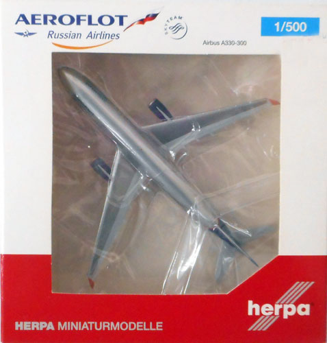 公式]TOY(A330-300 アエロフロートロシア航空 VQ-BMX)商品詳細｜herpa