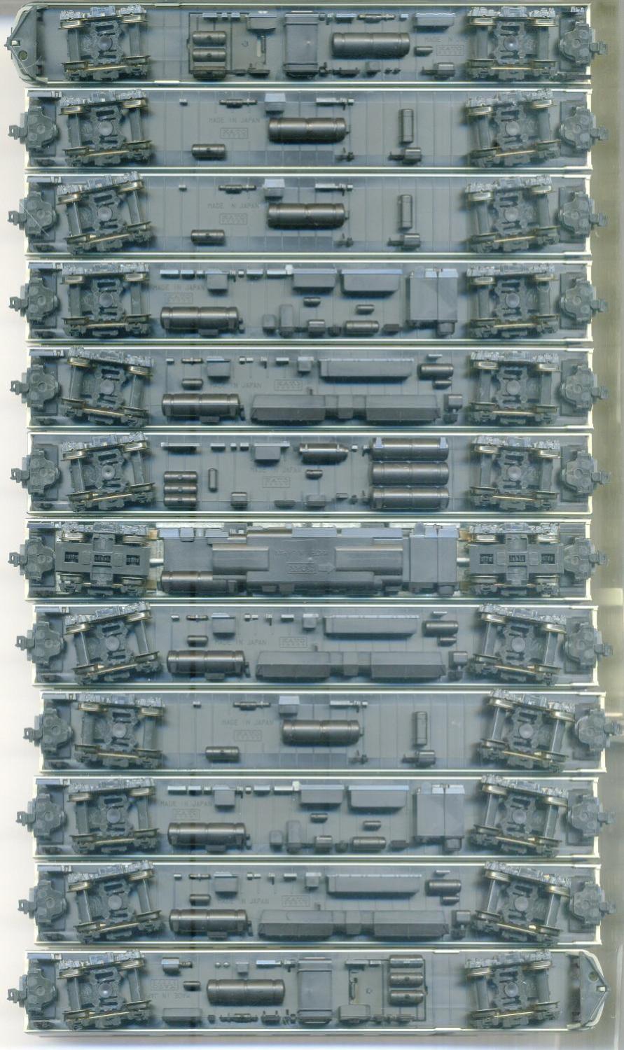 公式]鉄道模型(10-1140581系 寝台特急「月光」12両セット)商品詳細