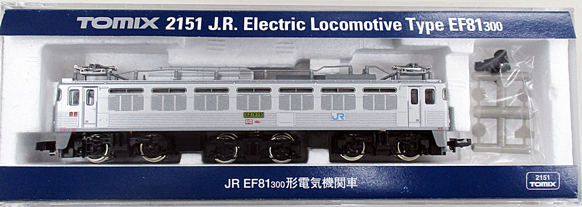 nゲージTOMIX 2151 JR EF81 300形 電気機関車-