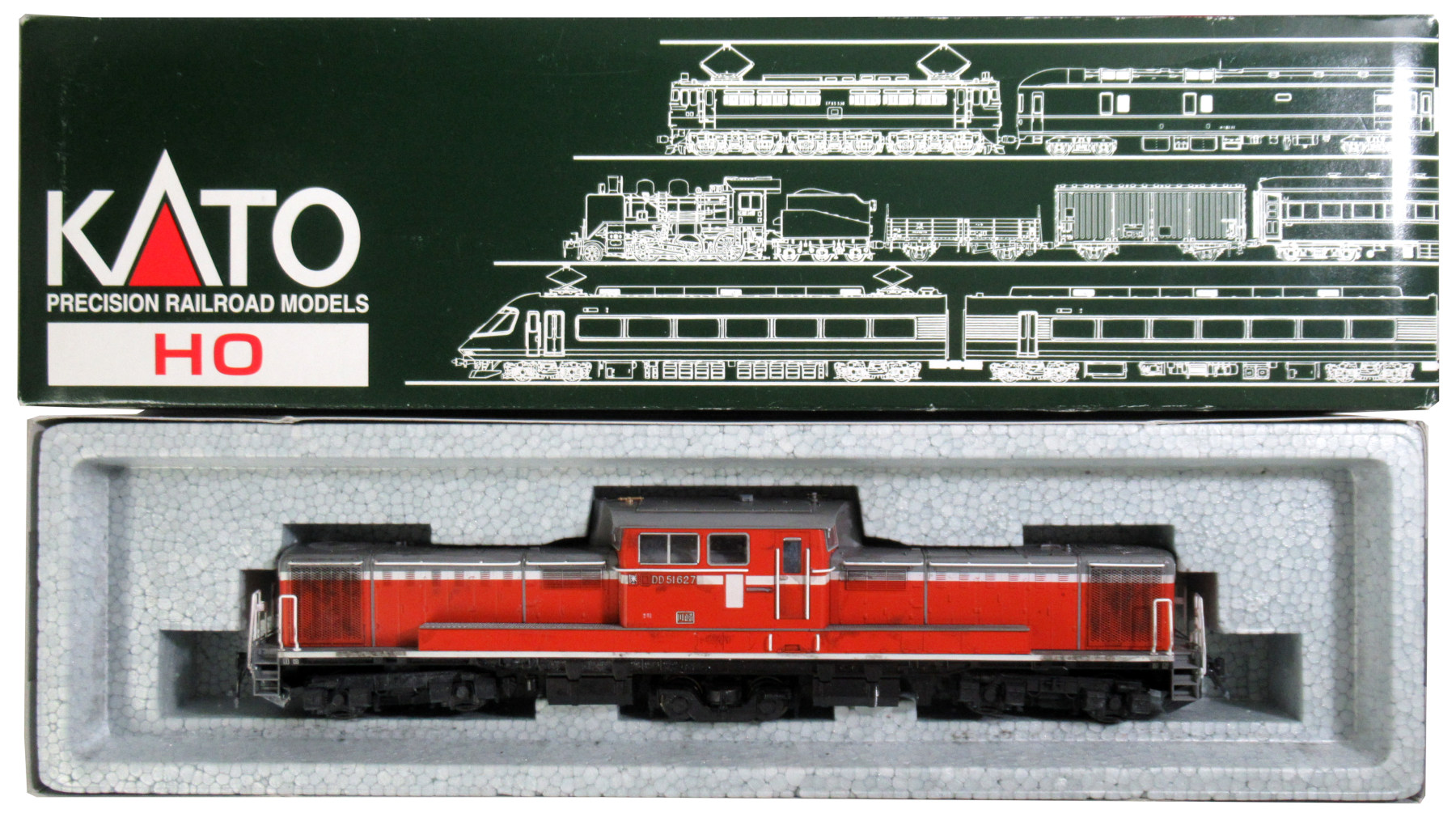 HOゲージ KATO DD51形ディーゼル機関車 (暖地形) 1-702 - 鉄道模型