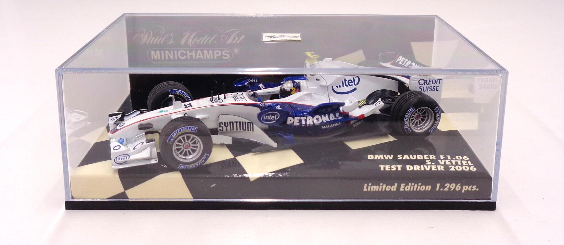 再入荷 P.M.A F1 1/43 S.ベッテル BMWザウバー F1.06 - おもちゃ