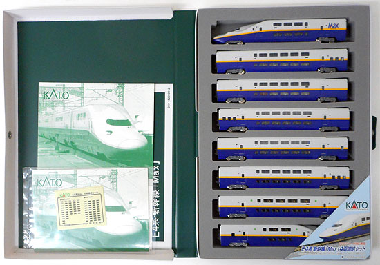 公式]鉄道模型(10-292+10-293E4系 新幹線「Max」 基本+増結 8両セット