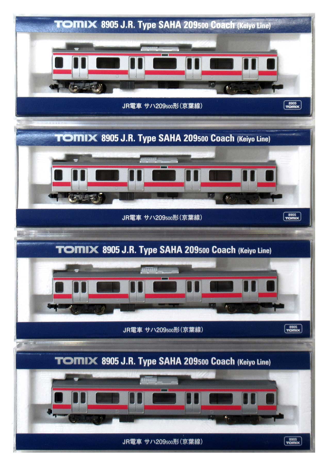 セールス☆TOMIX トミックス 92807 + 8905 ◆　JR 209 500系 通勤電車（京葉線） セット + サハ209 500形 4両　/ 3114104 通勤形電車