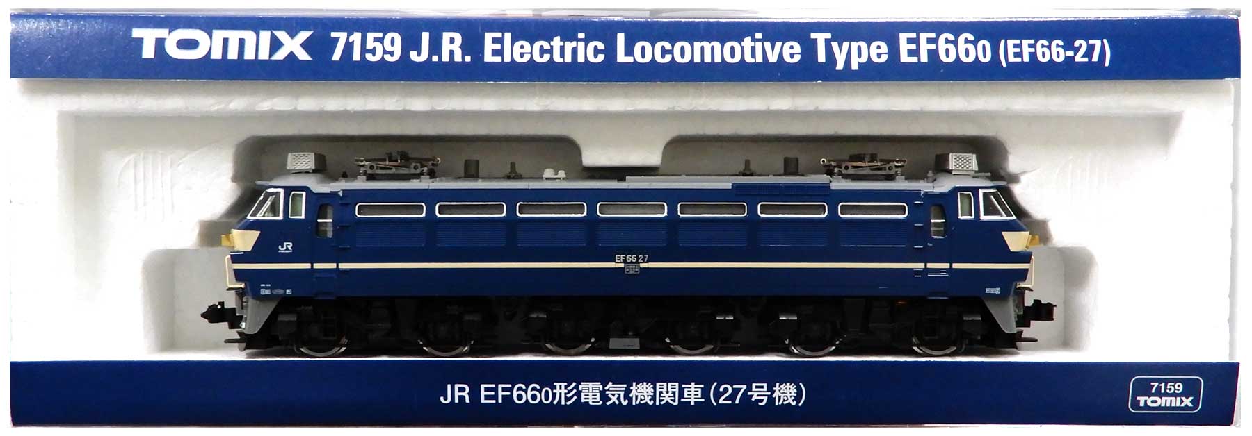 公式]鉄道模型(7159JR EF66-0形電気機関車(27号機))商品詳細｜TOMIX