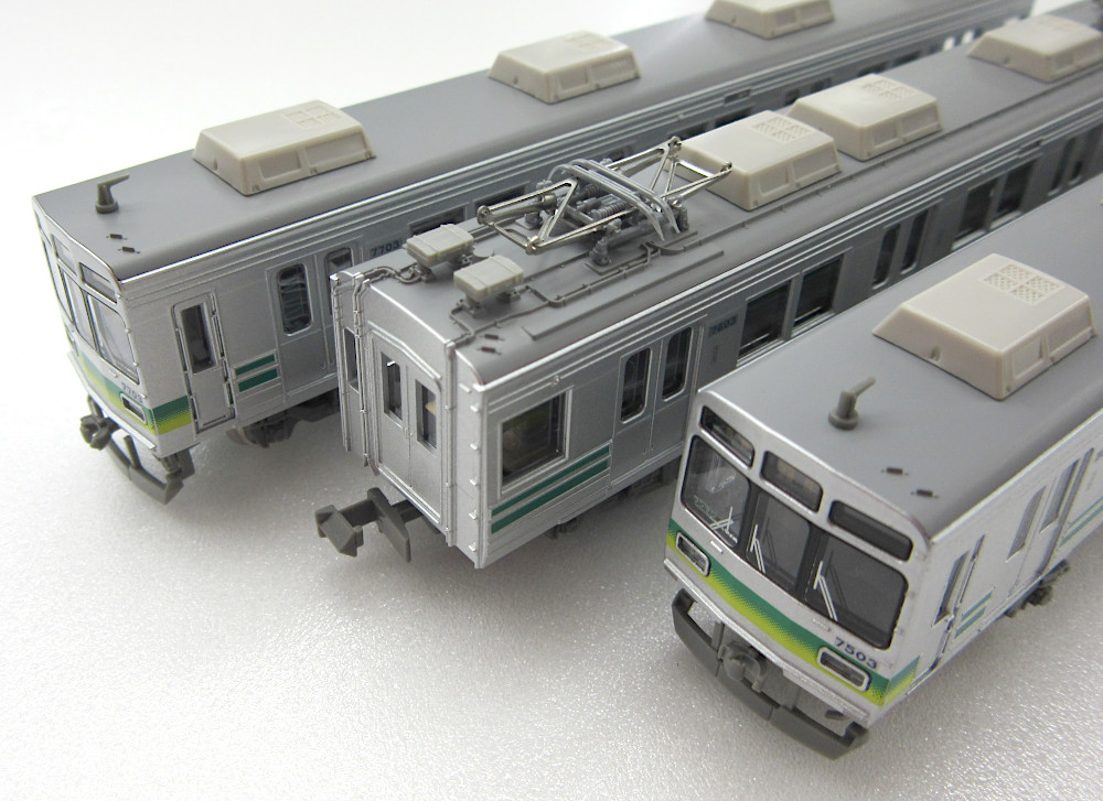 WEBアウトレット 秩父鉄道7500系 3両セット動力付【追記あり】 - おもちゃ