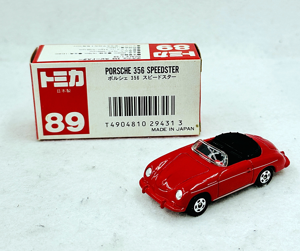 公式]TOY(トミカ No.89 ポルシェ 356 スピードスター(レッド/赤箱