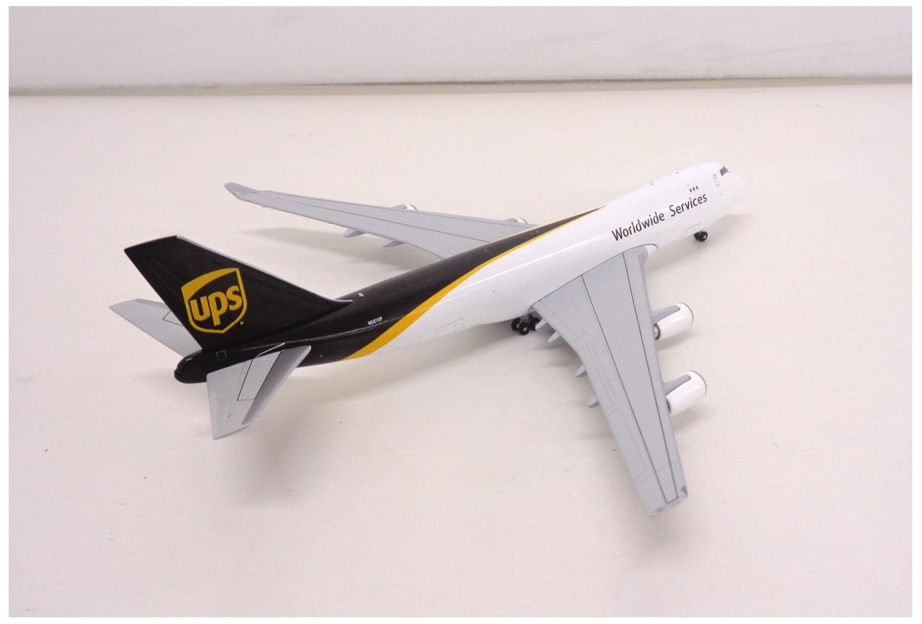 B747-F【レア】UPS　貨物機模型　B747-F　　　　　  P