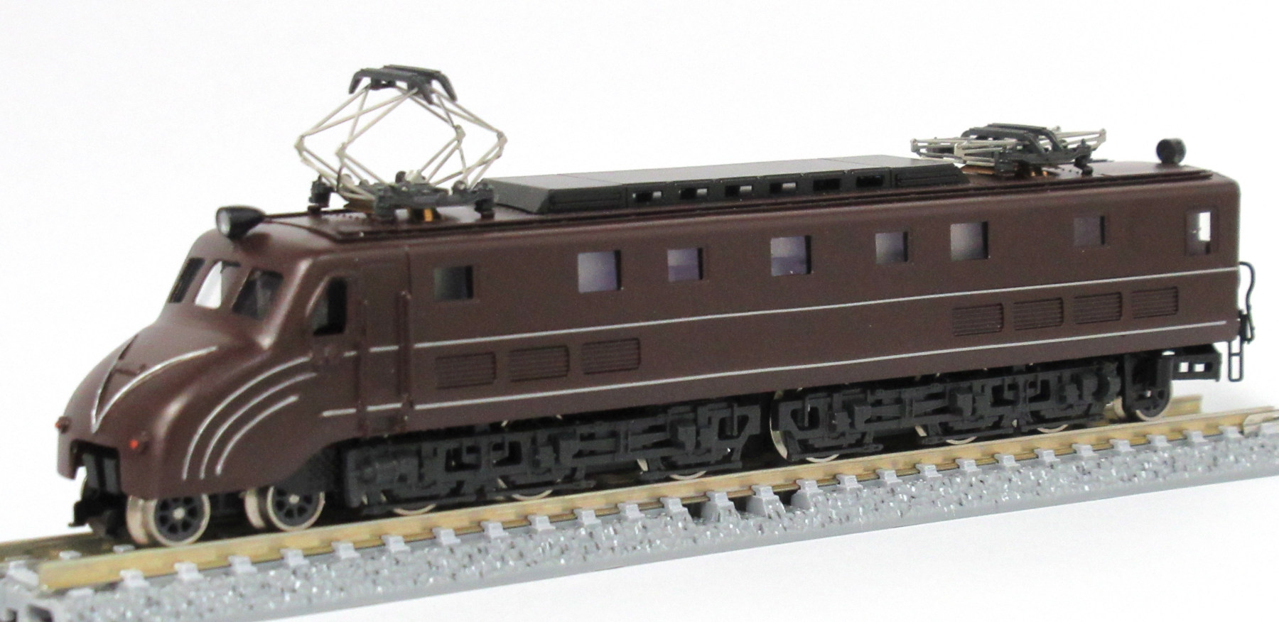 国鉄EF55型電気機関車 塗装済完成品 Nゲージ 未使用品 - 鉄道