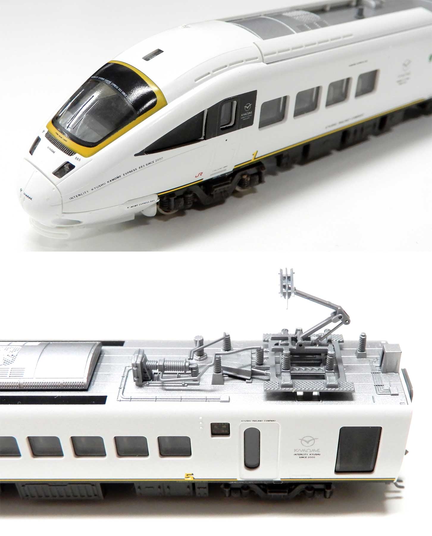公式]鉄道模型(10-410885系 「白いかもめ」 6両セット)商品詳細｜KATO 