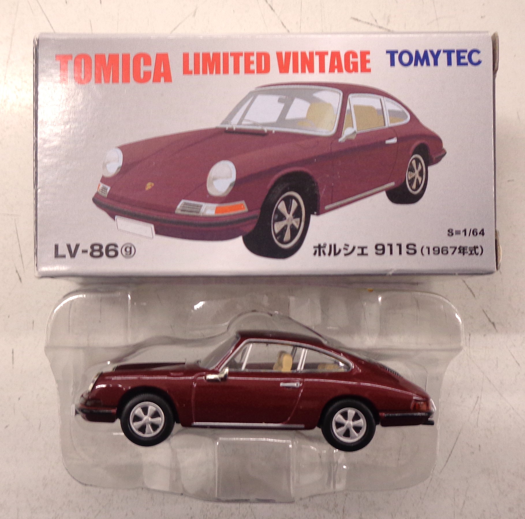 公式]TOY(トミカリミテッドヴィンテージ LV-86g ポルシェ911S (1967年 