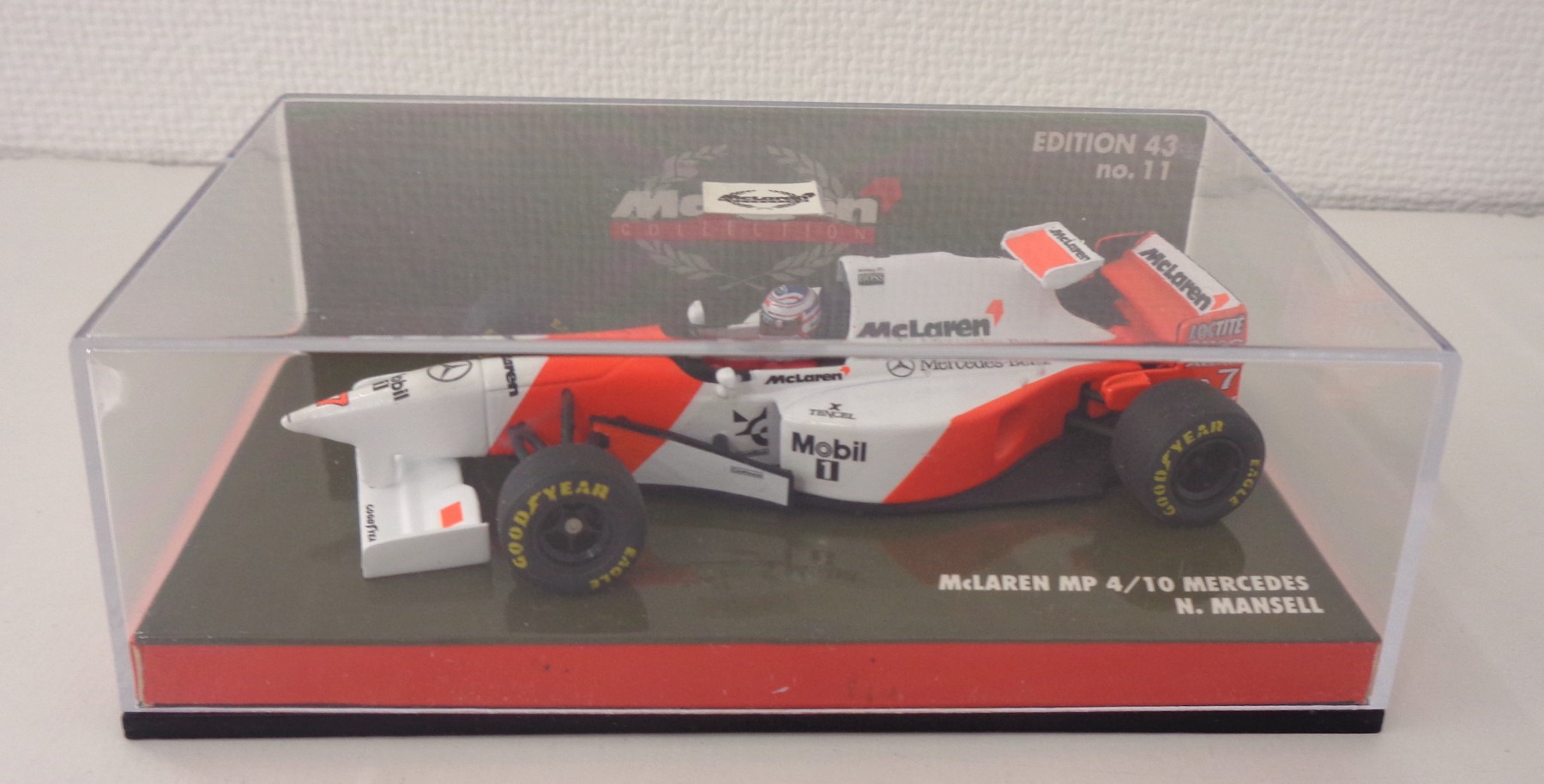 低価正規品京商 マクラーレンメルセデス 1/43 9.N.Mansell レーシングカー