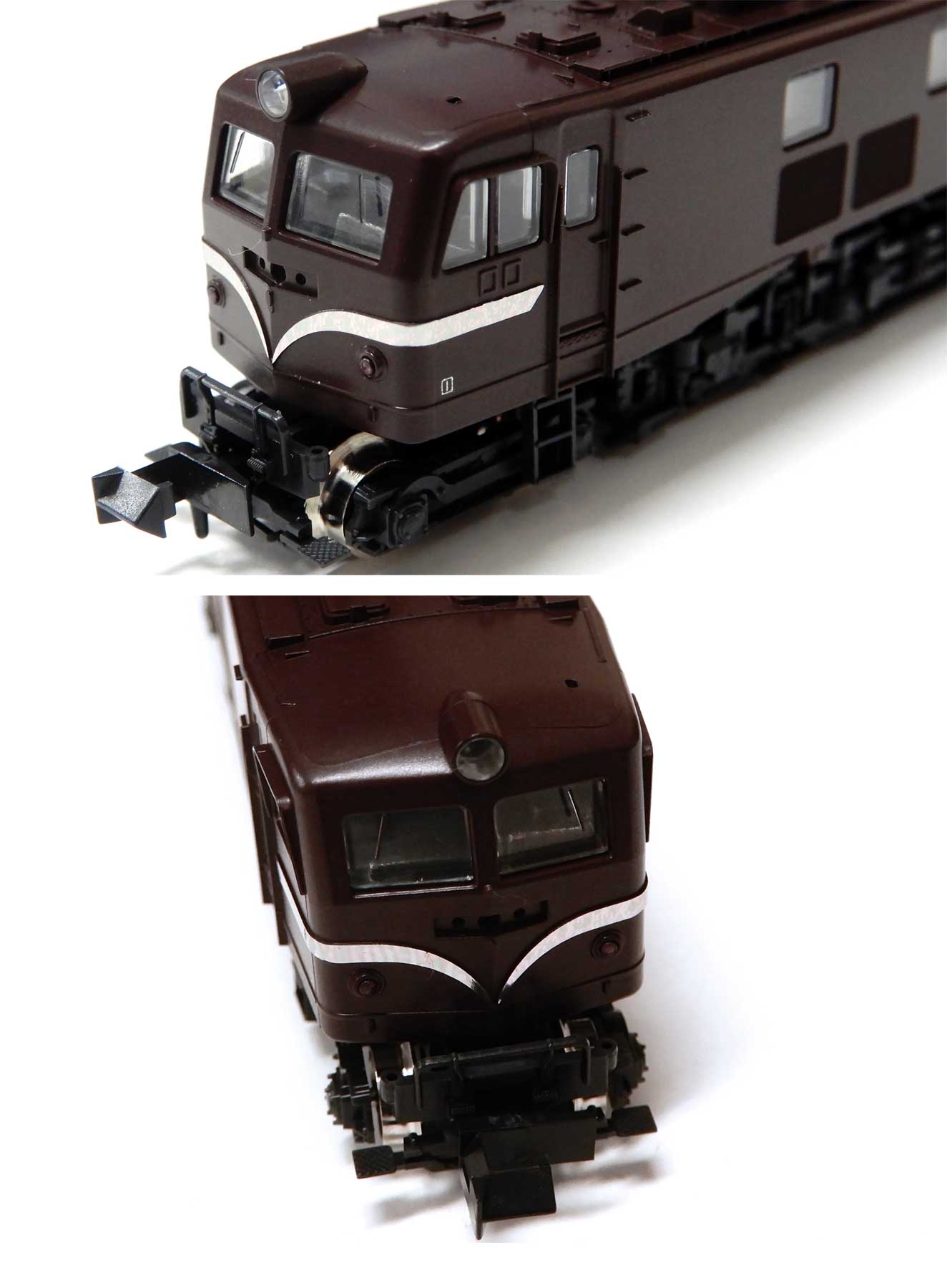 KATO Nゲージ EF58 初期形大窓 茶 つばめ・はとヘッドマーク付 3020-4 鉄道模型 電気機関車 - 模型、プラモデル
