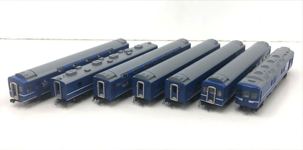公式]鉄道模型(92833JR 24系25形 特急寝台客車 (なは) 7両セット)商品 