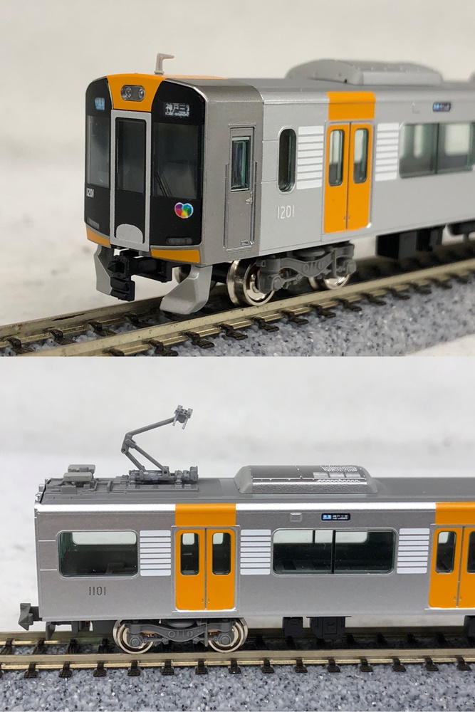 公式]鉄道模型(30824阪神1000系(「“たいせつ”がギュッと。」マーク付き 