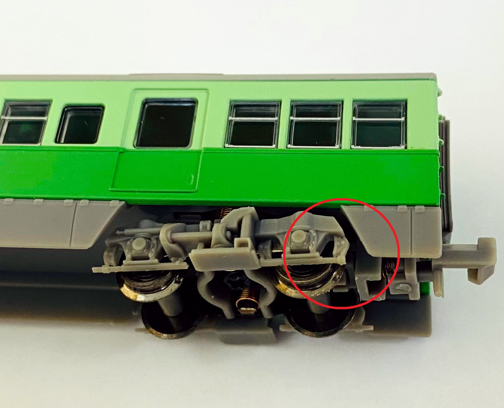 公式]鉄道模型(A1054名鉄3400系 (いもむし) グリーン 2両セット)商品 