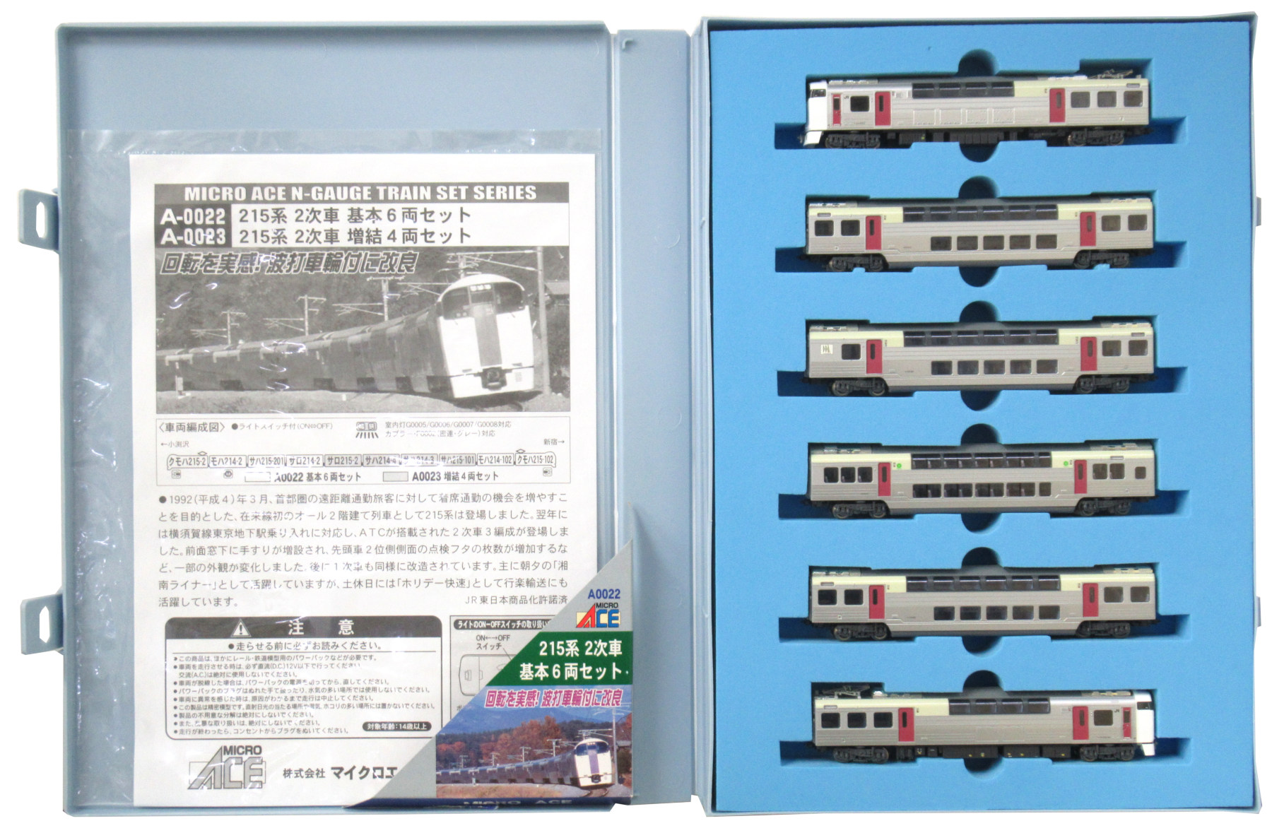 公式]鉄道模型(A0022+A0023215系2次車 基本+増結 10両セット)商品詳細 
