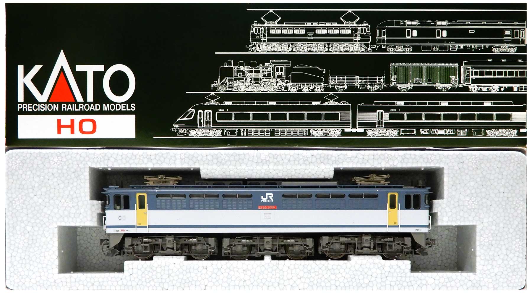 限定SALE定番KATO 1-316 HO EF65 2000番台 後期形 JR貨物2次更新色 鉄道模型