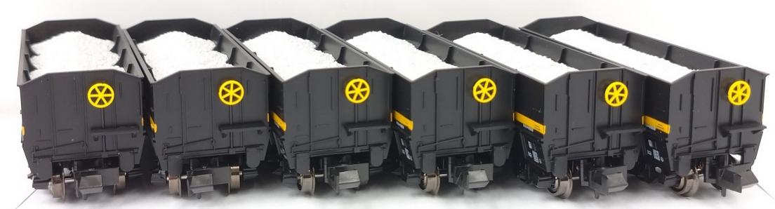 公式]鉄道模型(10-1158伯備線 石灰輸送貨物列車 12両セット)商品詳細 