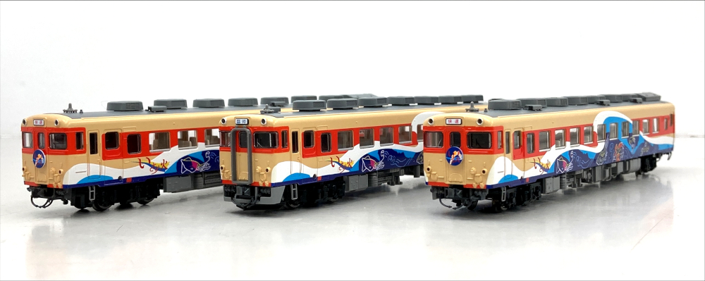 公式]鉄道模型(97904JR キハ58系 ディーゼルカー (いさり火) 3両セット 