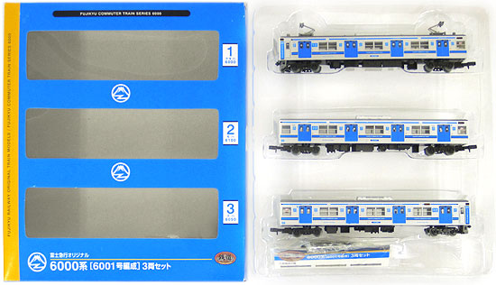 【加工品】富士急6000系6001号編成　加工品 加工品】富士急6000系6001号編成 加工品 公式]鉄道模型((K093-K095)
