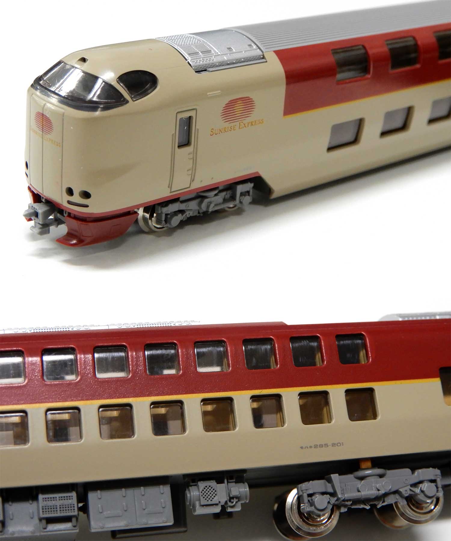 1円〜 動作確認済 KATO Nゲージ 10-386 285系 0番台サンライズ