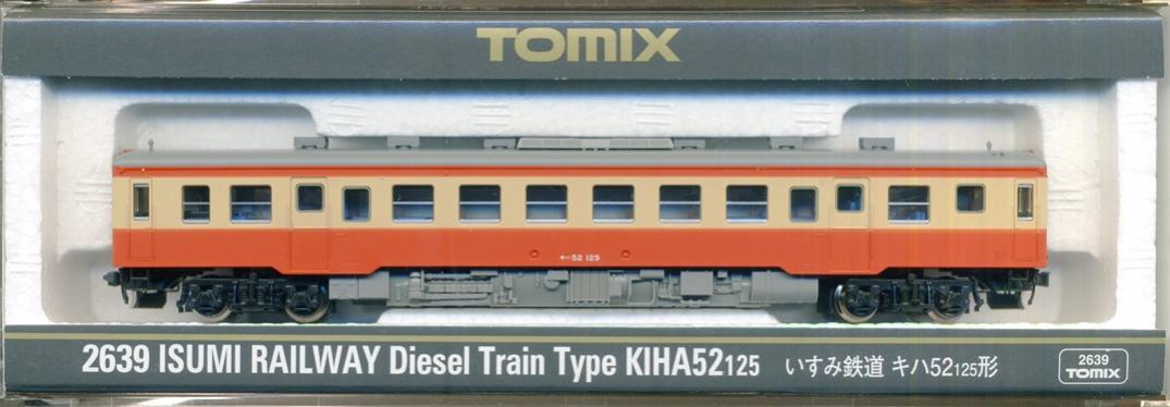 公式]鉄道模型(2639いすみ鉄道 キハ52 125形)商品詳細｜TOMIX(トミックス)｜ホビーランドぽち