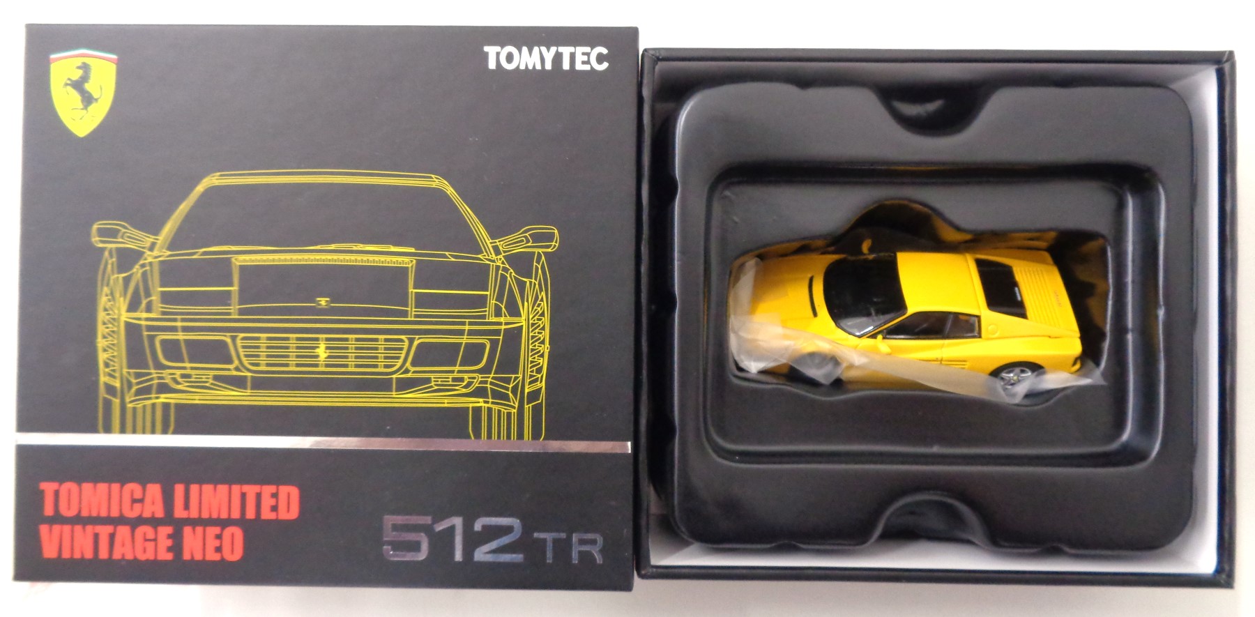 トミカリミテッドヴィンテージネオ フェラーリ512TR 黄色