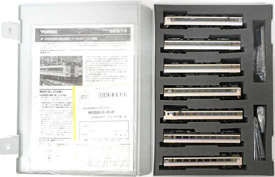 公式]鉄道模型(92975JR 183系特急電車 (福知山電車区・クハ183-801) 7両セット)商品詳細｜TOMIX(トミックス)｜ホビーランドぽち