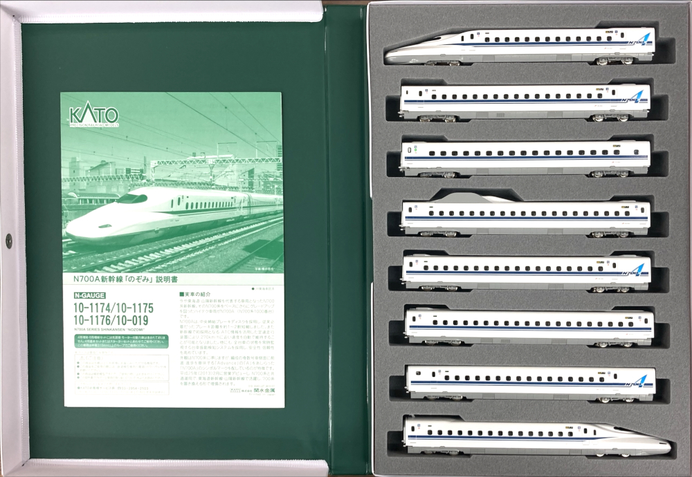 公式]鉄道模型(10-1174+10-1175+10-1176N700A新幹線「のぞみ