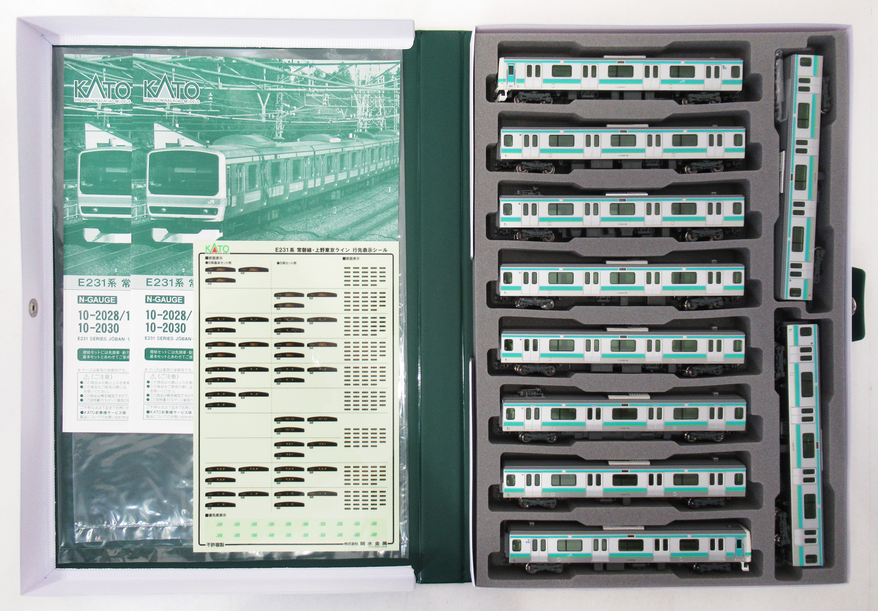公式]鉄道模型(10-2028+10-2029E231系 常磐線・上野東京ライン 基本+