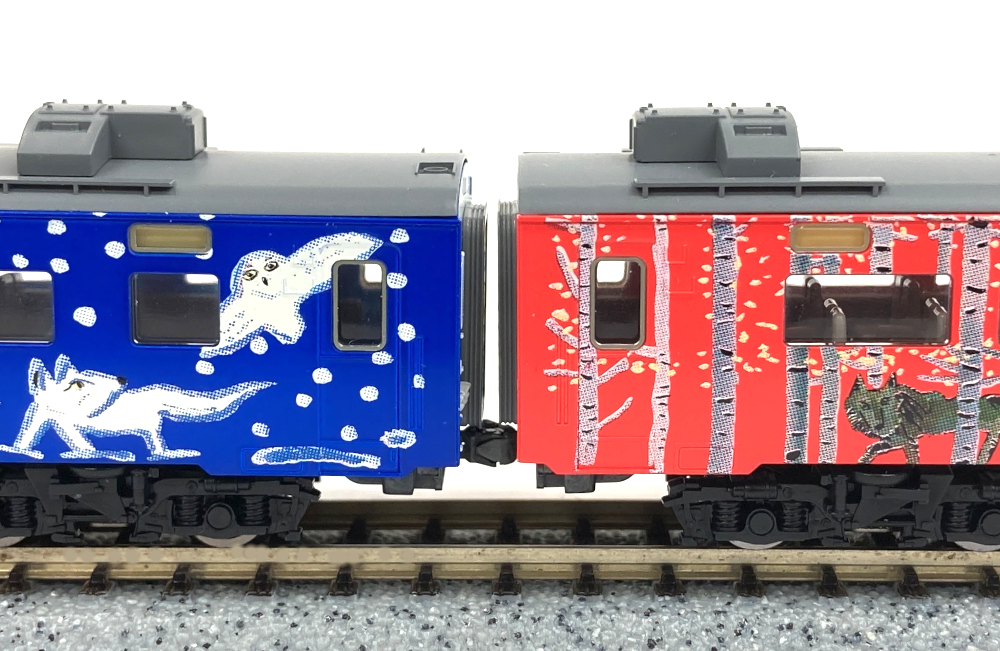 TOMIX 92988 キハ183系旭山動物園号セット 限定品】(N) 92988 キハ183系特急ディーゼルカー(旭山動物園号) 5両