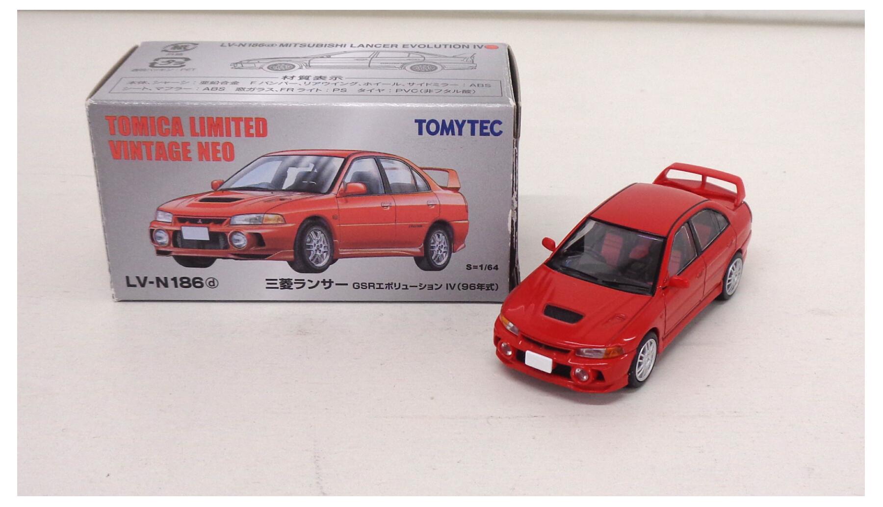 TOMYTEC 三菱ランサーエボリューション 4個セット