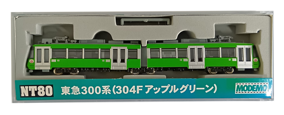 Nゲージ NT80 東急 300系 (304F アップルグリーン) Nゲージ NT80 東急 300系 (304F アップルグリーン)