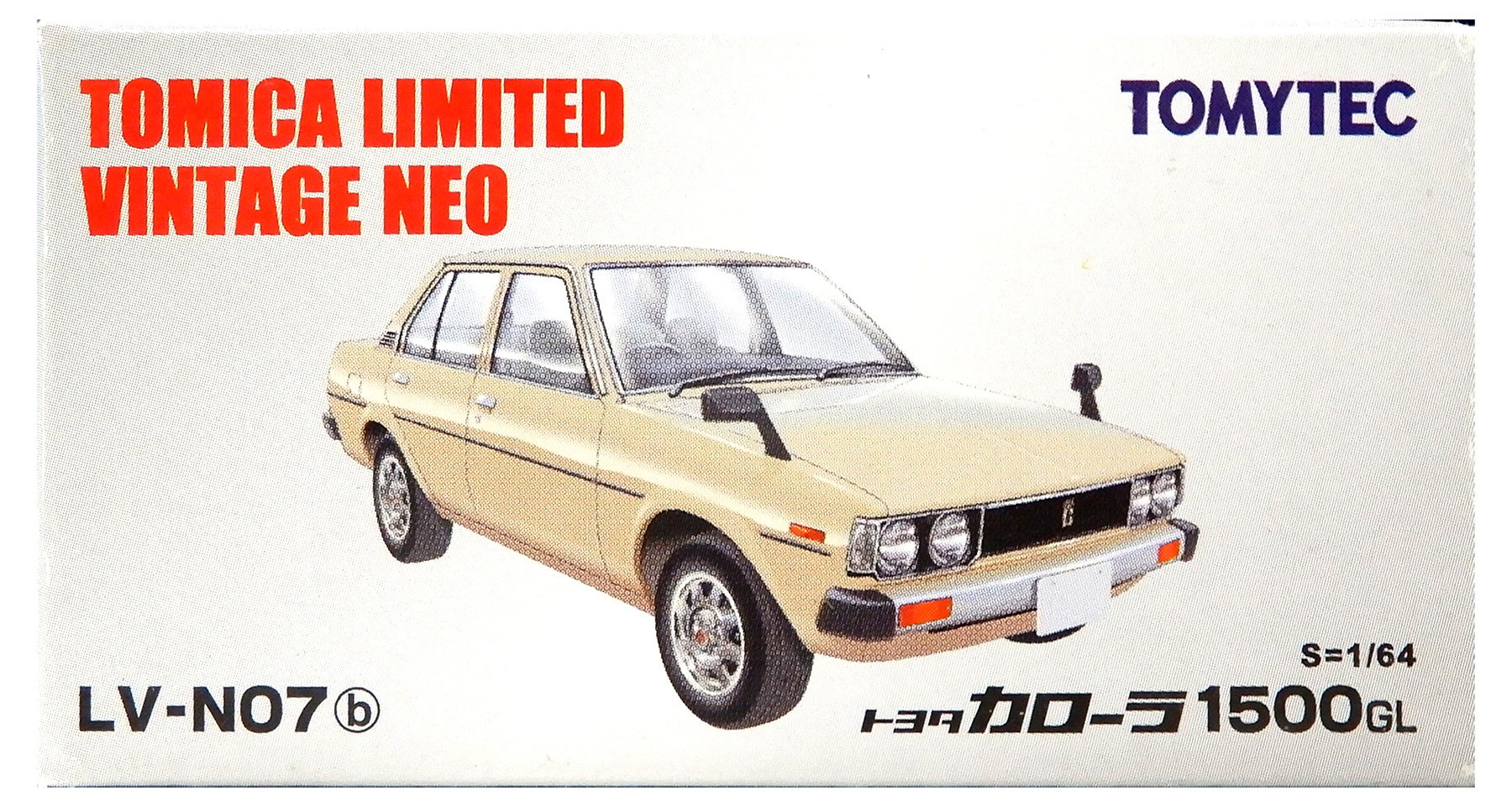 【新品】TOMICALIMITEDVINTAGENEOトヨタカローラ1500GL LV-N07b Toyota Corolla 1500GL | Tomica Wiki | Fandom